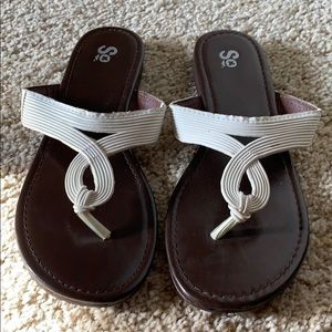 So Sandals Size 8